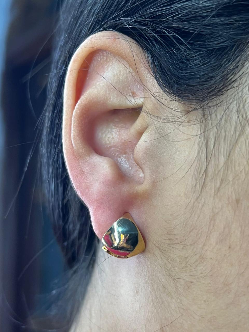 Brinco Argola Elegance Ouro 18K